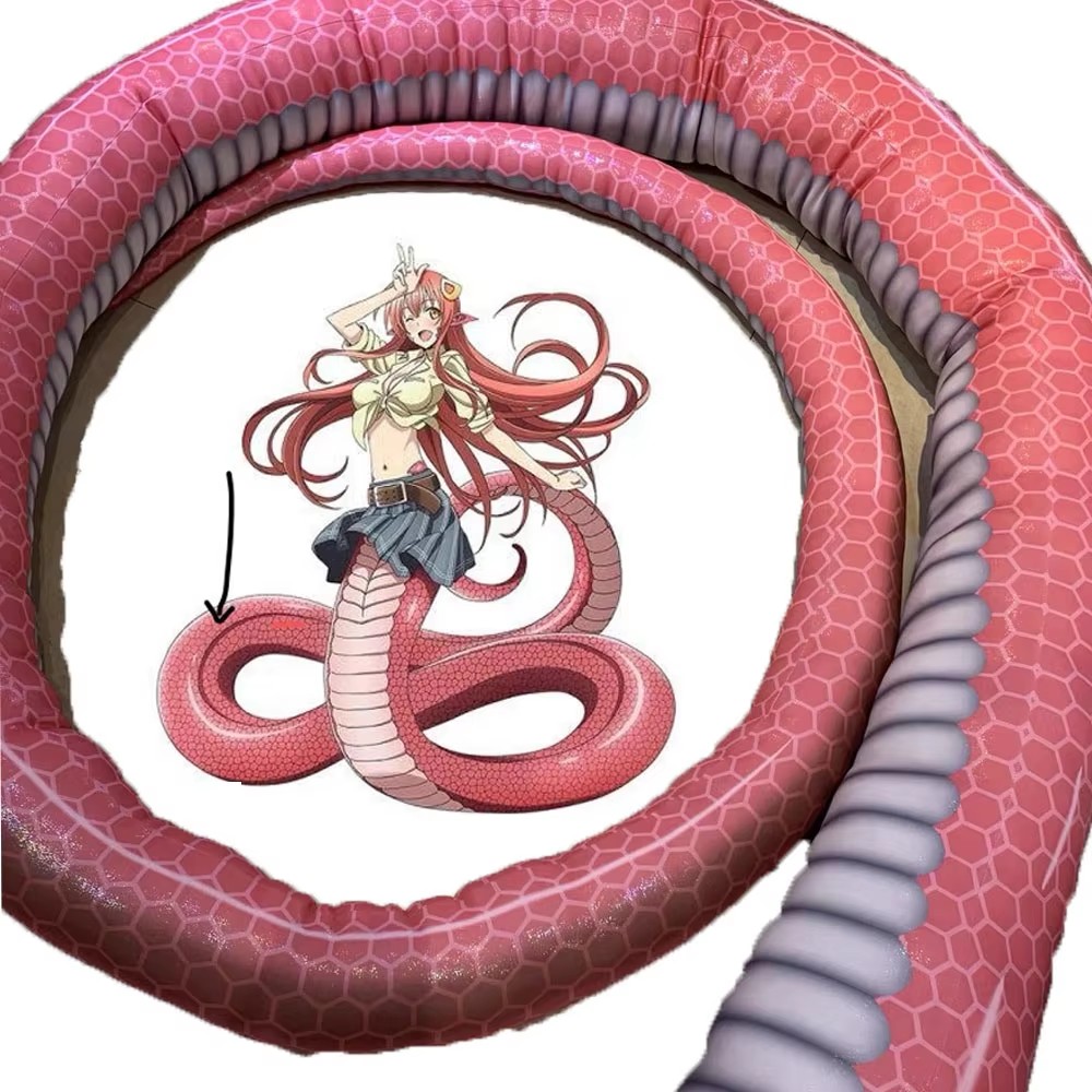 Mia Snake Girl's Super Long Sn - Cosplay Prop Pattern 评论和价格