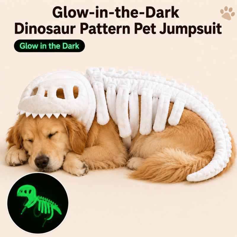 Dinosaur-Patterned Pet Bodysui - Cosplay Prop Pattern 评论和价格