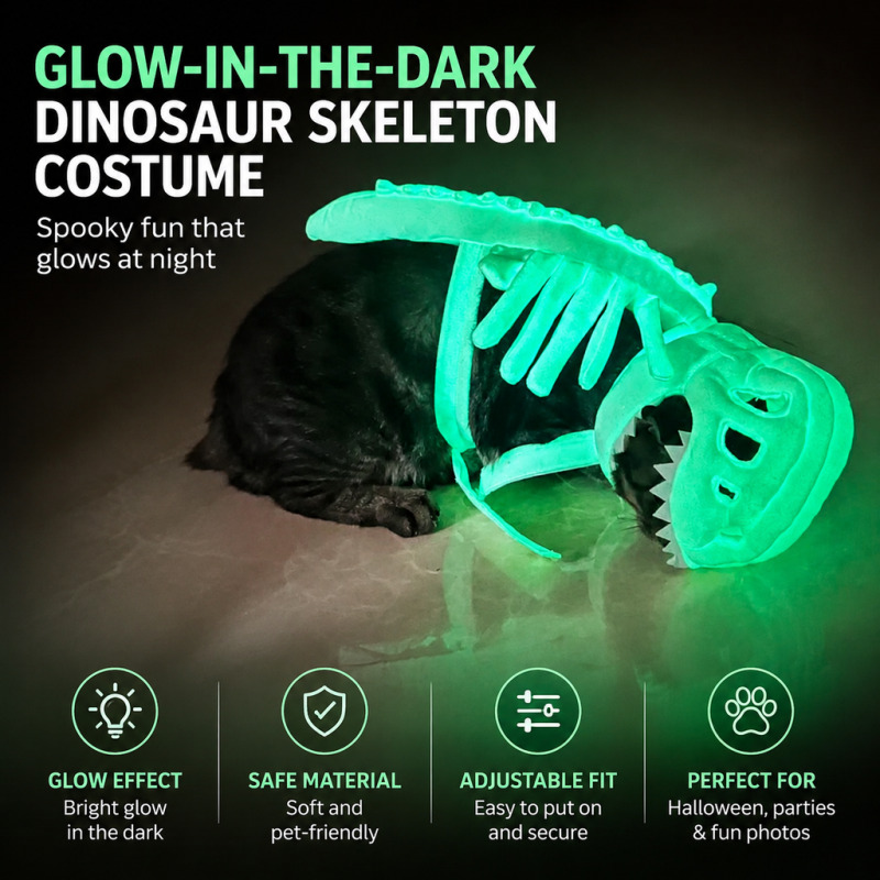 Dinosaur-Patterned Pet Bodysui - Cosplay Prop Pattern 评论和价格
