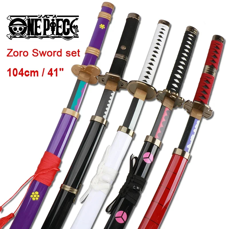 2026 3-pcs Roronoa Zoro Swords - Cosplay Prop Dagger 评论和价格