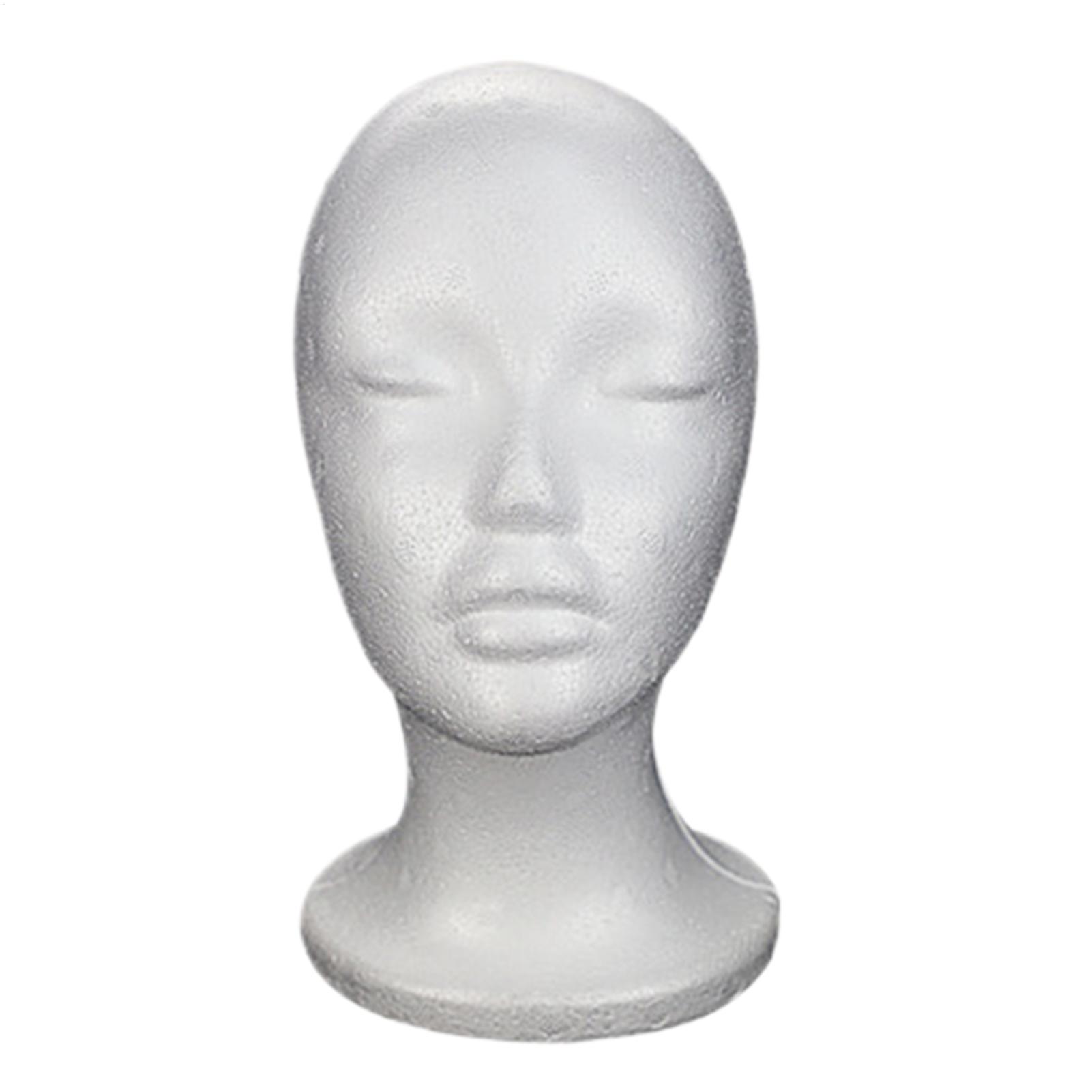 Foam Wig Head Model Mannequin  - Cosplay Prop Foam 评论和价格