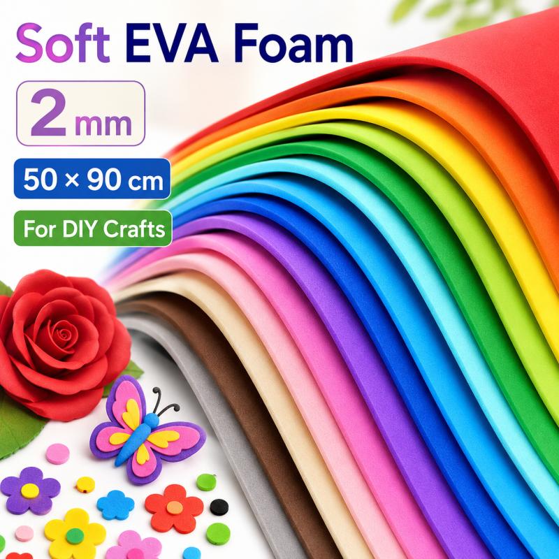 Colorful EVA Foam Sheets 2mm T - Cosplay Props Eva Foam 评论和价格