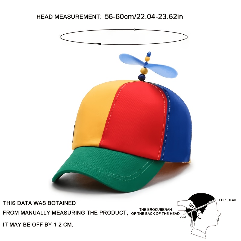 Funny Multicolor Propeller Hat - Ekko Cosplay Prop 评论和价格